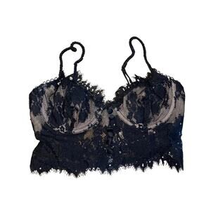 For Love & Lemons Victoria's Secret Lace Underwire Bra XS NWT Lingerie Intimates